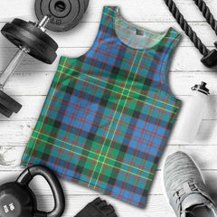 Bowie Ancient Tartan Plaid Men Tank Top