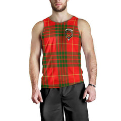 Cameron Tartan Crest Men Tank Top