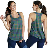 Carmichael Ancient Tartan Plaid Women Racerback Tank