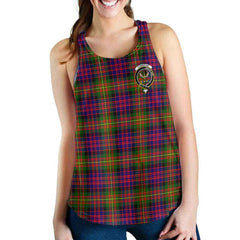 Carnegie Tartan Crest Women Racerback Tank