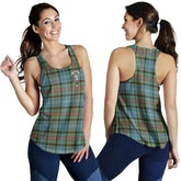 Cathcart Tartan Crest Women Racerback Tank