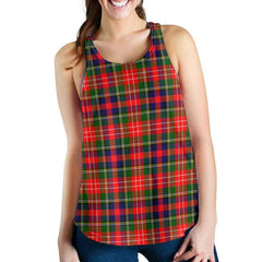 Christie Tartan Plaid Women Racerback Tank