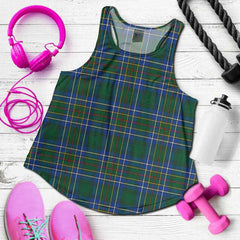 Cockburn Ancient Tartan Plaid Women Racerback Tank