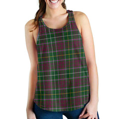Crosbie Tartan Plaid Women Racerback Tank