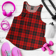 Ettrick District Tartan Plaid Women Racerback Tank