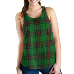 Fife District Tartan Plaid Women Racerback Tank