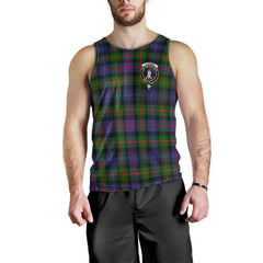 Fleming Tartan Crest Men Tank Top