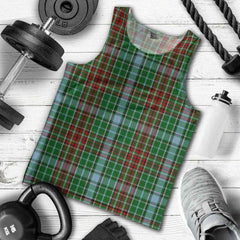 Gayre Tartan Plaid Men Tank Top