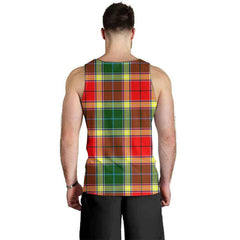 Gibbs Tartan Plaid Men Tank Top