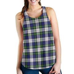 Gordon Dress Modern Tartan Plaid Women Racerback Tank