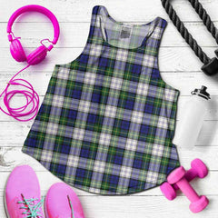 Gordon Dress Modern Tartan Plaid Women Racerback Tank