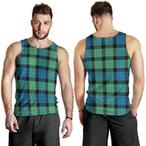Gunn Ancient Tartan Plaid Men Tank Top