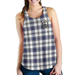 Hannay Tartan Crest Women Racerback Tank
