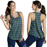 Hunter Ancient Tartan Plaid Women Racerback Tank