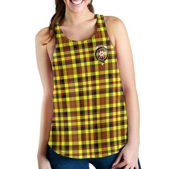 Jardine Tartan Crest Women Racerback Tank