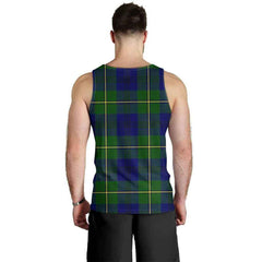 Johnston Modern Tartan Plaid Men Tank Top