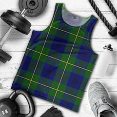 Johnston Modern Tartan Plaid Men Tank Top