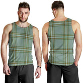 Kelly Dress Tartan Plaid Men Tank Top