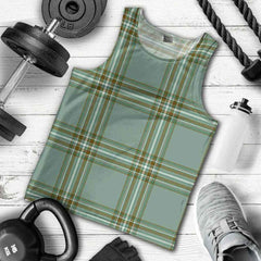 Kelly Dress Tartan Plaid Men Tank Top