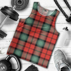 Kerr Ancient Tartan Plaid Men Tank Top