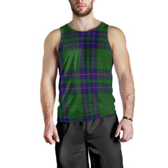 Lockhart Modern Tartan Plaid Men Tank Top