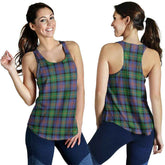Logan Ancient Tartan Plaid Women Racerback Tank