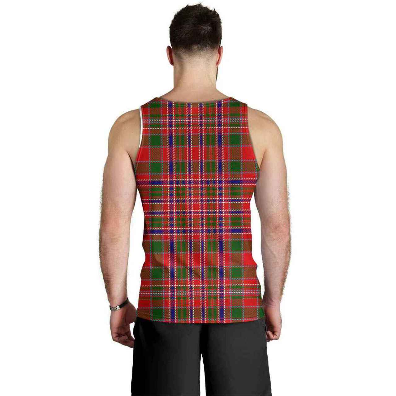 MacAlister Tartan Crest Men Tank Top
