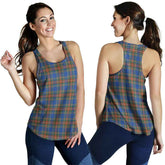 MacBeth Ancient Tartan Plaid Women Racerback Tank