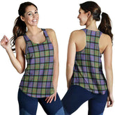 MacDonald Ancient Tartan Plaid Women Racerback Tank