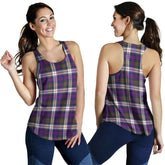 MacDonald Dress Modern Tartan Plaid Women Racerback Tank