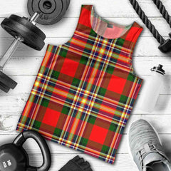 MacGill Modern Tartan Plaid Men Tank Top
