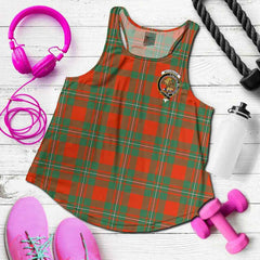 MacGregor Tartan Crest Women Racerback Tank