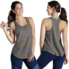 MacIntyre Ancient Tartan Plaid Women Racerback Tank