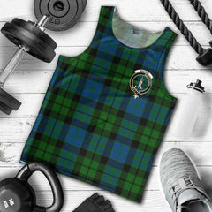 MacKay Tartan Crest Men Tank Top