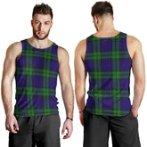 MacKinlay Modern Tartan Plaid Men Tank Top