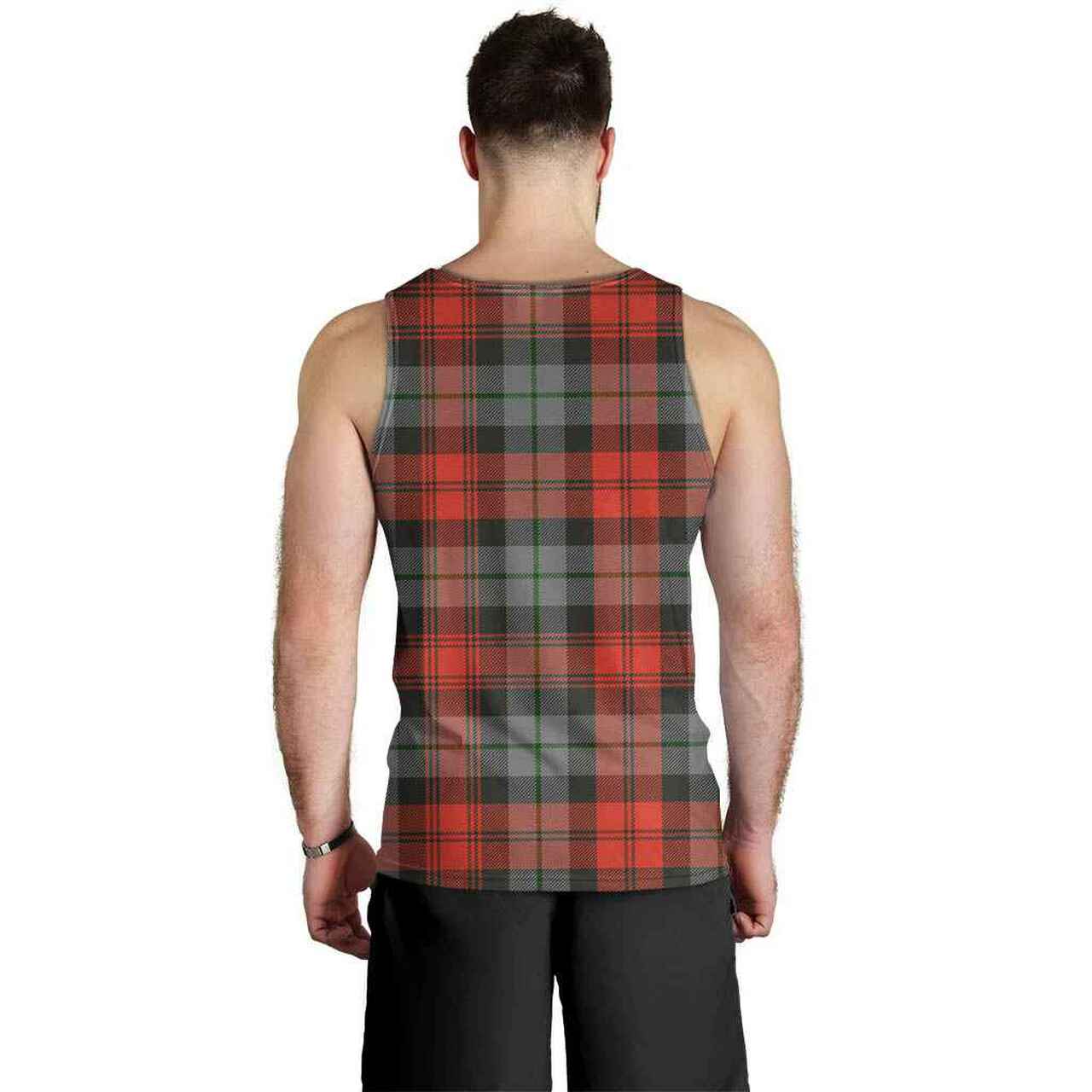 MacLachlan Weathered Tartan Plaid Men Tank Top