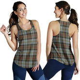 MacLeod of Harris Weathered Tartan Plaid Women Racerback Tank