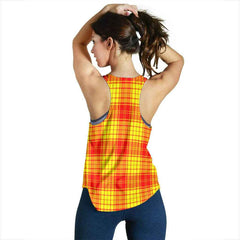 MacMillan Tartan Plaid Women Racerback Tank