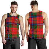MacNicol (of Scorrybreac) Tartan Crest Men Tank Top