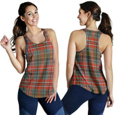 MacPherson Weathered Tartan Plaid Women Racerback Tank