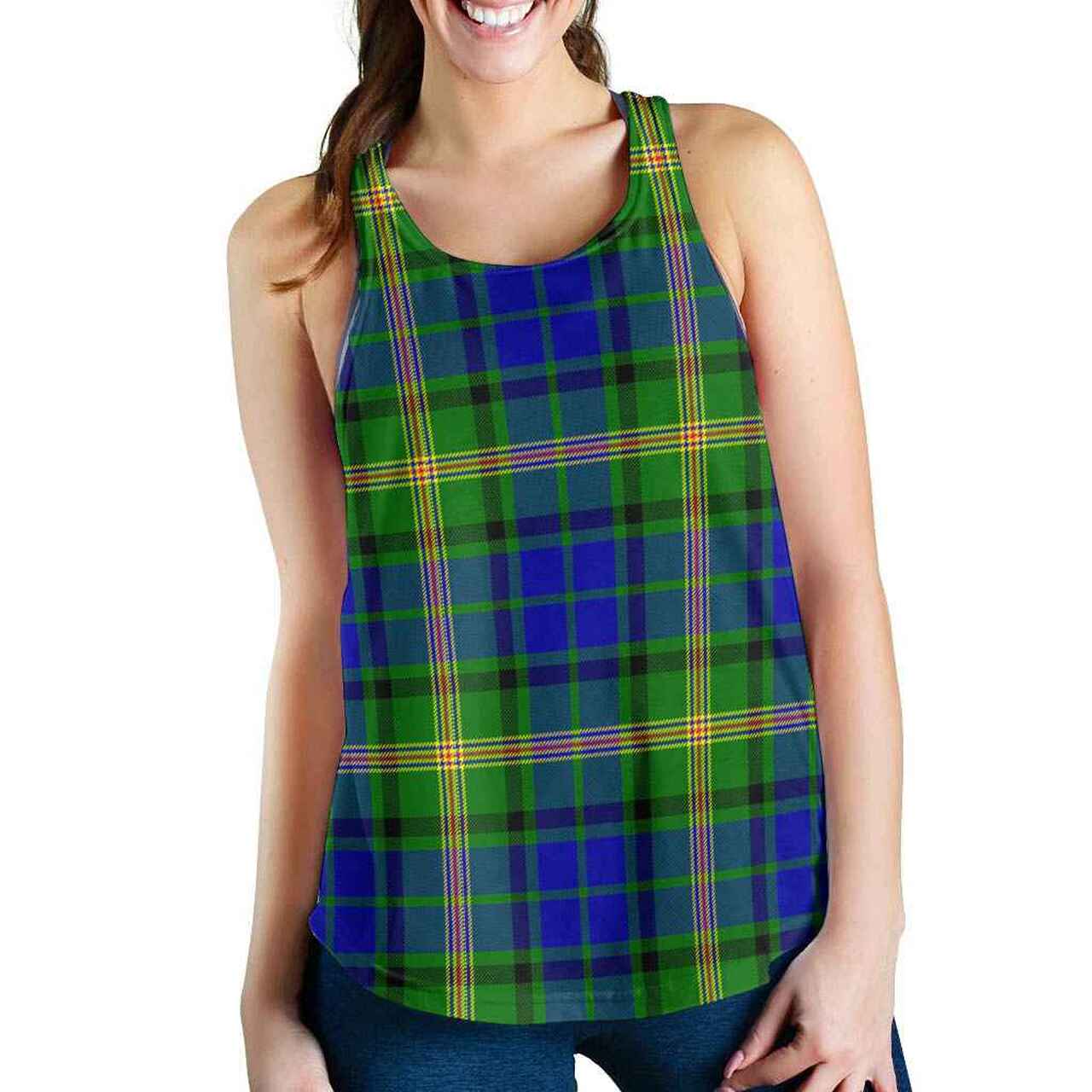 Maitland Tartan Plaid Women Racerback Tank