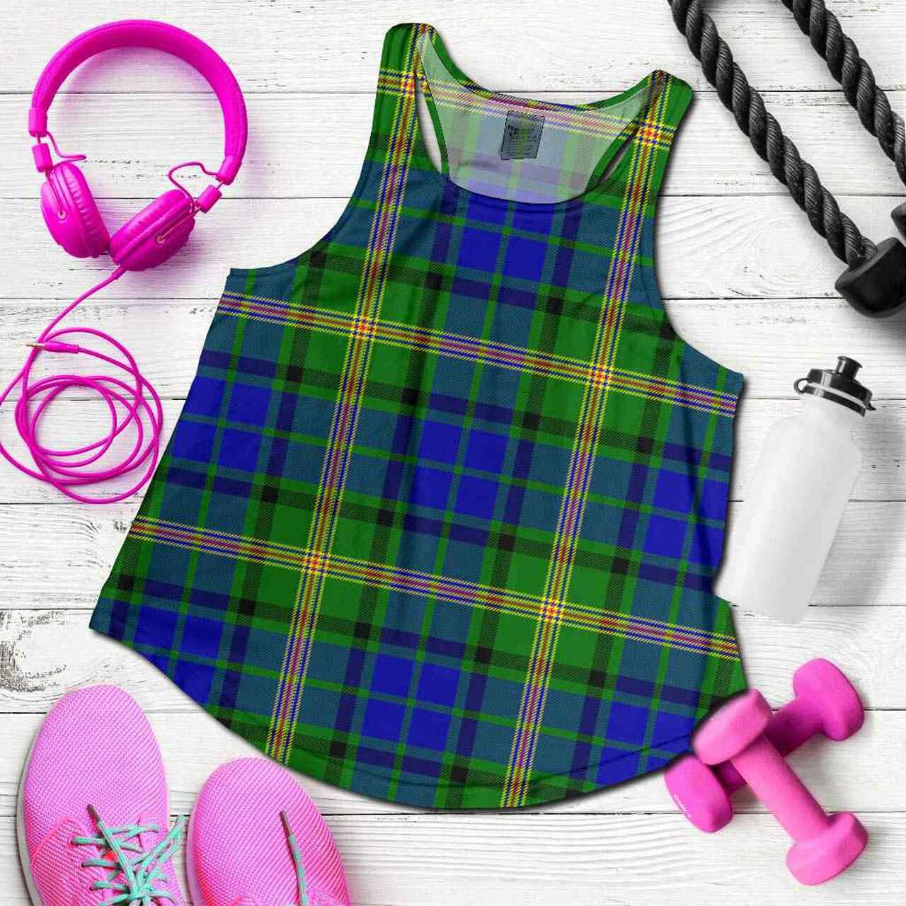 Maitland Tartan Plaid Women Racerback Tank