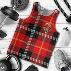 Marjoribanks Tartan Crest Men Tank Top