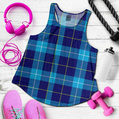 McKerrell Tartan Plaid Women Racerback Tank