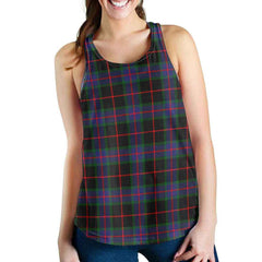 Nairn Tartan Plaid Women Racerback Tank