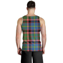 Norvel Tartan Crest Men Tank Top