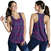 Pride of Glencoe Tartan Plaid Women Racerback Tank