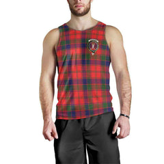 Robertson Tartan Crest Men Tank Top