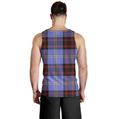Rutherford Tartan Plaid Men Tank Top