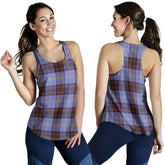 Rutherford Tartan Plaid Women Racerback Tank